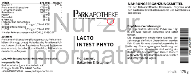 Lacto Intest Phyto PAM